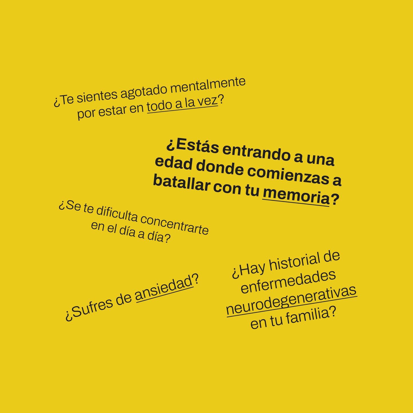 Memoria + Enfoque